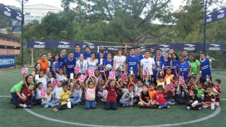 A jugar Fútbol con INVEDIN y DIRECTV