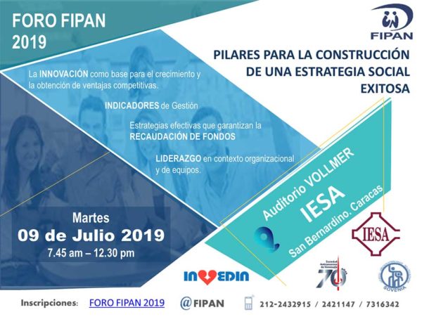 Foro FIPAN 2019 en el IESA