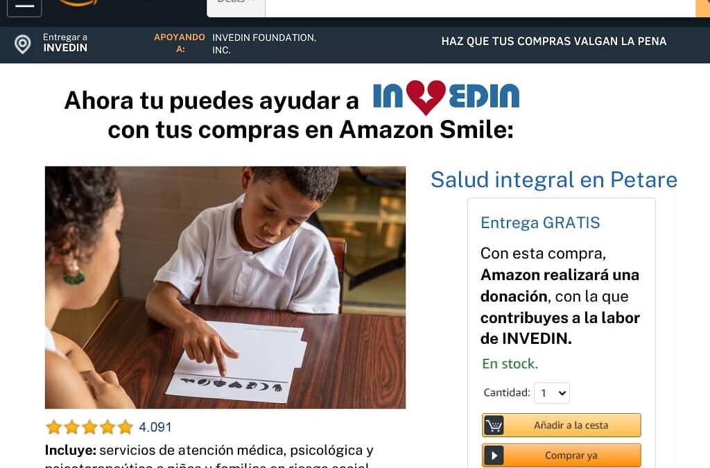 Apóyanos por Amazon Smile